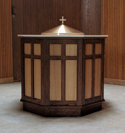 baptismal font