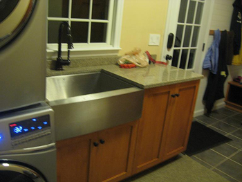 mudroom sink